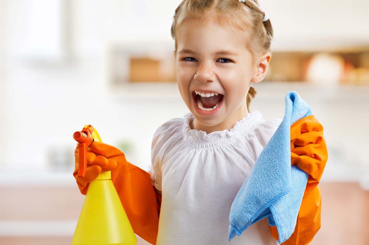 kidCleaning